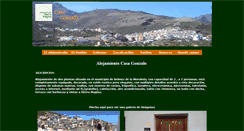 Desktop Screenshot of alojamientocasagonzalo.com